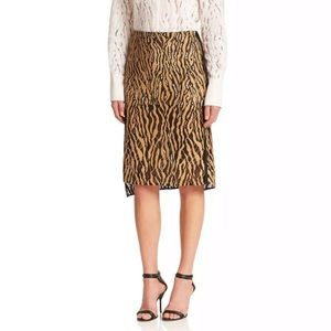3.1 Phillip Lim Tiger Lace Broken Line Exposed Skirts Size 4